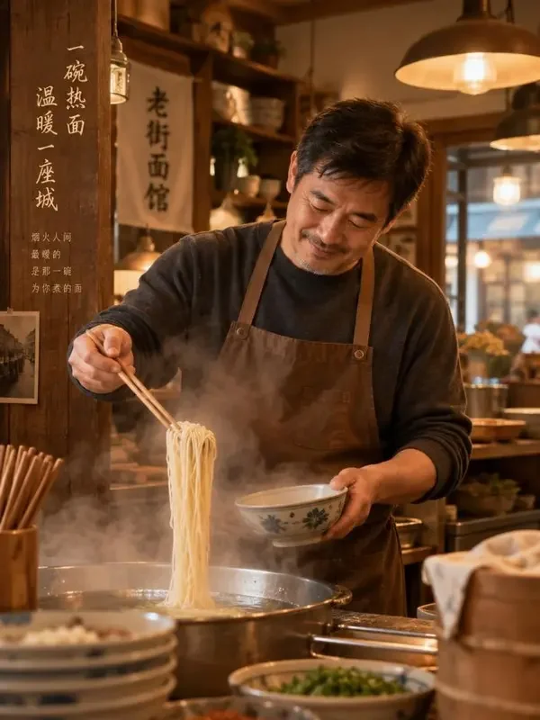 爸爸的面馆 短剧封面